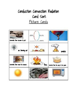 Conduction Convection And Radiation Worksheet