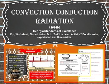 Preview of Conduction Convection Radiation (S6E4b)