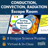 Conduction Convection and Radiation Escape Room