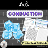 Heat Transfer Conduction Lab with Ice Cubes