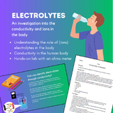 Conductivity Lab: Electrolytes