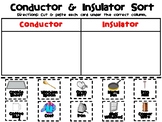 Conductors & Insulators Sort Heat