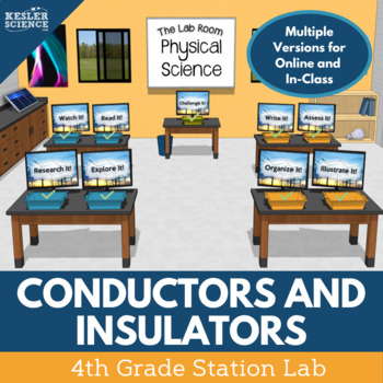 Week 8 Science Lessons: Insulators and Conductors (4th Grade