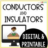 Conductors and Insulators Google Slides™, Reading Workshee