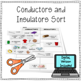 Conductors and Insulators Sorts - Digital and Printable - 
