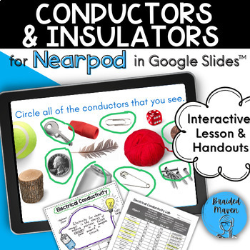 Preview of Conductors and Insulators for Nearpod in Google Slides