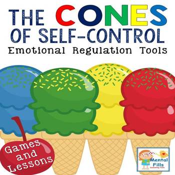 Preview of Anger Self-Control Activities: Cones of Regulation
