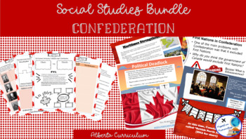 Preview of Confederation Bundle - Alberta Social Chapter 8