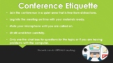 Conference Etiquette Handout