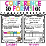 Conference Form Freebie