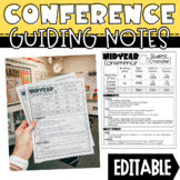 Conference Forms - Beginning, Midyear, & End of Year