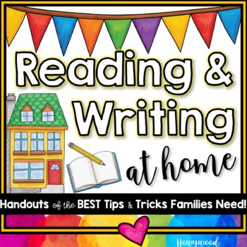 Preview of Conference Forms Parent Handouts : Tips & Tricks for Reading & Writing at Home!