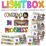 Conference Lightbox Inserts