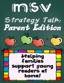 Conference Night Support: Reading Strategy Talk, Parent Edition