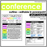 Conference Outline | Handout | Editable in Powerpoint