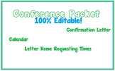 Conference Packet *Fully Editable*