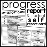 Conference Progress Report & Student Report Card | FREEBIE