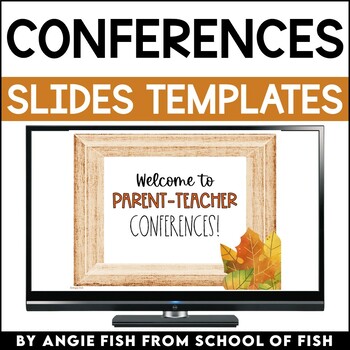 Preview of Conference Slides | Virtual Parent Teacher Conferences | Fall Conference