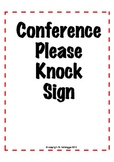 Conference Time Sign