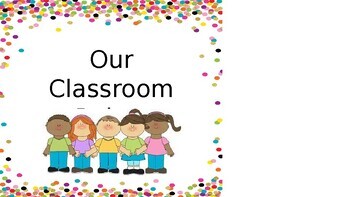 Preview of Confetti Classroom Theme Bundle