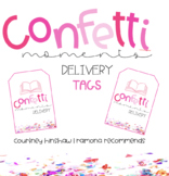 Confetti Moments Delivery Tag