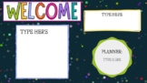 Confetti Welcome Slides (GIF Background)