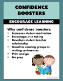 Confidence Boosters-Developing student confidence with tea