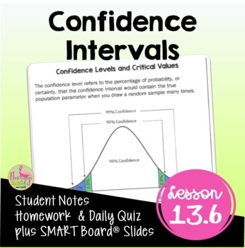 Preview of Confidence Intervals and Hypothesis Testing (Algebra 2 - Unit 13)