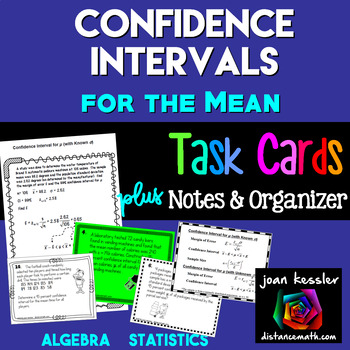 Preview of Confidence Intervals for the Mean