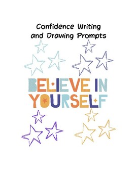 Preview of Confidence Writing and Drawing