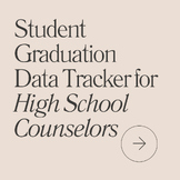 High School Counseling Student Graduation Data Tracker