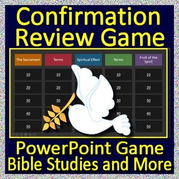 Preview of Confirmation Review Game - Quiz Style Review Game for PowerPoint or Google!