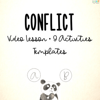 Preview of Conflict Activities & Video Lesson
