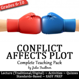 Conflict Affects Plot Lesson, Complete Teaching Unit, Lesson Plan