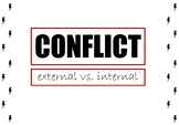 Conflict (External and Internal) Mini Lesson PPT with EMBE