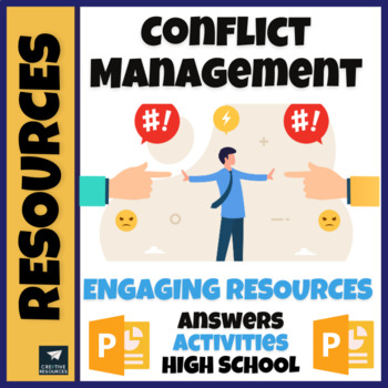 Preview of Conflict Management, Anger Empathy, Peer Pressure SEL Social Skills Lessons