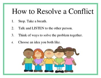 this talk is good for problem solving and conflict resolution