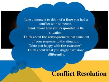 Preview of Conflict Resolution