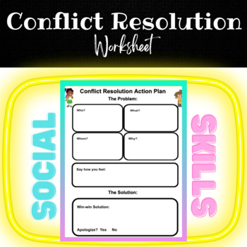 conflict resolution plan essay