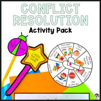 Preview of Conflict Resolution Activities Social Skills Problem Solving Activities