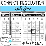Conflict Resolution BINGO: 3rd-5th Grade