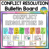 Conflict Resolution Bulletin Board and Posters Set - SEL C