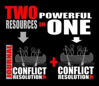 Preview of Conflict Resolution Bundle (Interactive Slides, Videos, and Journal)