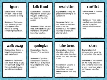 List of extracted synonyms of conflict resolution tactics