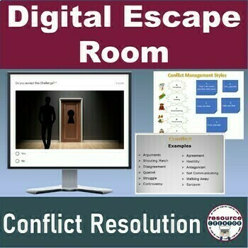 Preview of Conflict Resolution Escape Room