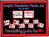 Conflict Resolution Poster Set by Counseling from the Heart