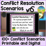 Conflict Resolution Scenarios - Elementary SEL Slides, Car