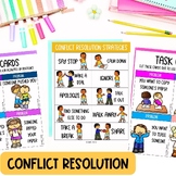 Conflict Resolution Situation Cards | Morning Meeting Acti