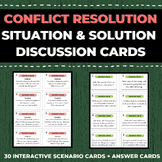 Conflict Resolution Situation & Solution Discussion Card [GAME]