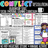 Conflict Resolution Social Emotional Learning Character Ed